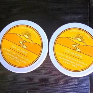 Bath & Body Works Solar Shine Body Butter - Coconut And Vanilla Shimmer